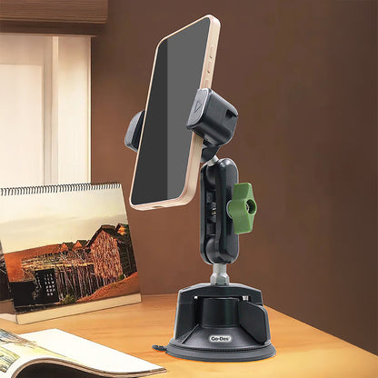 Go Des GD-HD362 360 Derece Dönebilen Vakumlu Tasarım Araç İçi Telefon Tutucu