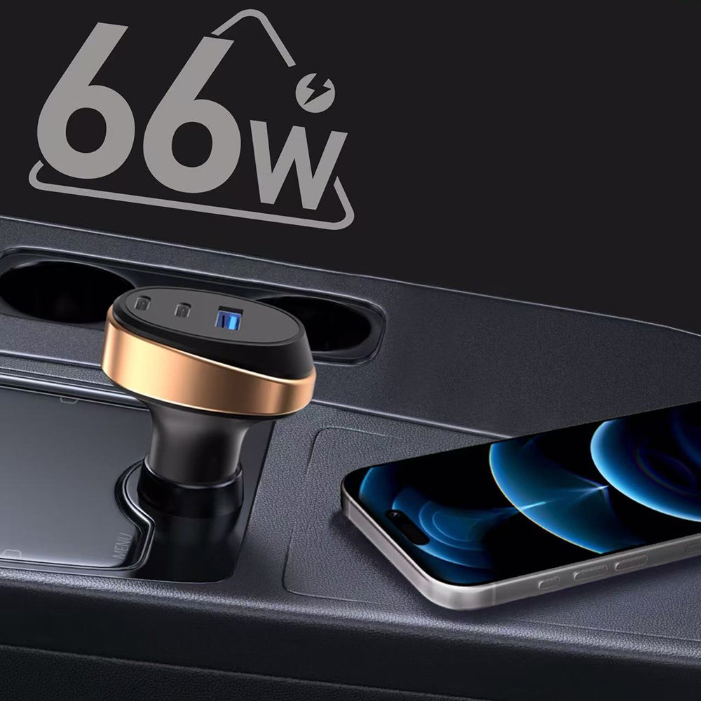 Go-Des GD-QC2207 PD 66W Hızlı Şarj Özellikli Araç Şarj Başlığı