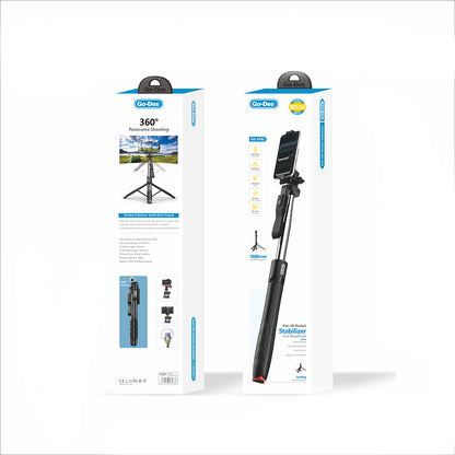 Go Des GD-ST82 360 Derece Pan-Tilt Özellikli Tripod Gimbal Stabilizatör