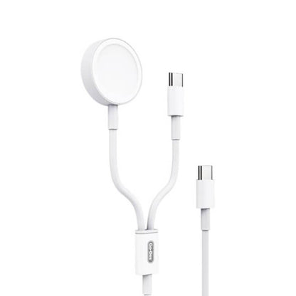 Go Des GD-UC603 2in1 Magnetik Wireless Type-C PD Hızlı Şarj Kablosu 65W 1.2M