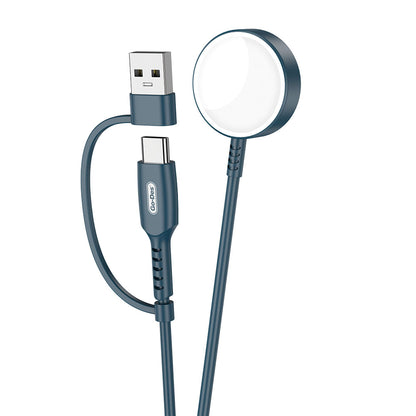 Go Des GD-UC608 Watch Serisi Akıllı Saat Wireless 2 in 1 PD - Usb Hızlı Şarj Kablosu