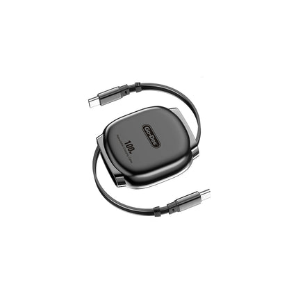 Go-Des GD-UC682 Type-C to Type-C Makaralı Data ve Şarj Kablosu 100W