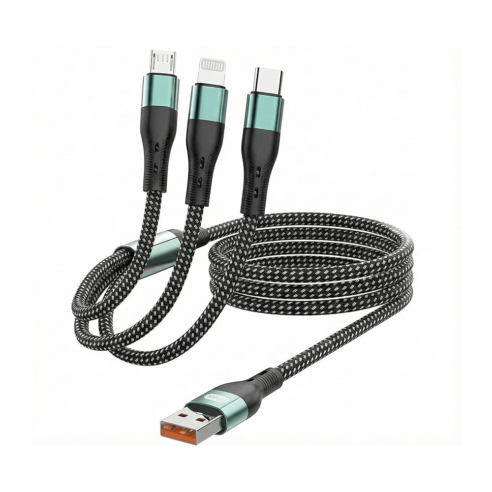 Go Des GD-UC829 3in1 Lightning – Type-C – Micro Hızlı Şarj Kablosu 1M