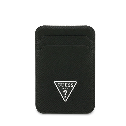 Guess Orijinal Lisanslı 2 Hazneli Üçgen Logolu Standlı Magnetik Kartlık