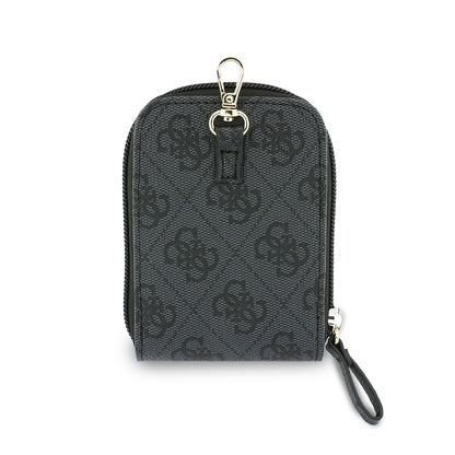 Guess Orijinal Lisanslı 4G Desenli Büyük Metal Logolu Omuz Askılı Purse El Çantası