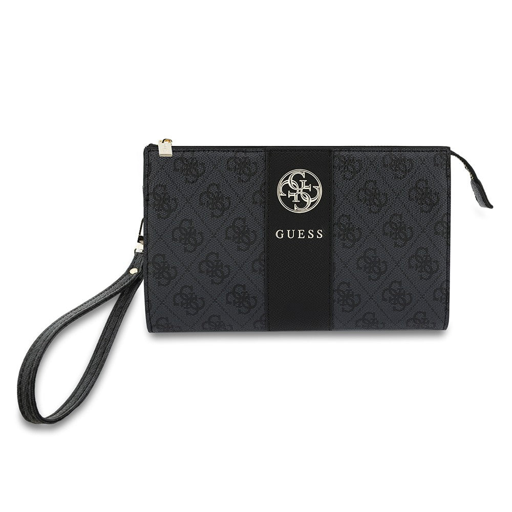 Guess Orijinal Lisanslı 4G Desenli Metal Logolu Omuz Askılı El Çantası
