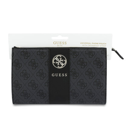 Guess Orijinal Lisanslı 4G Desenli Metal Logolu Omuz Askılı El Çantası