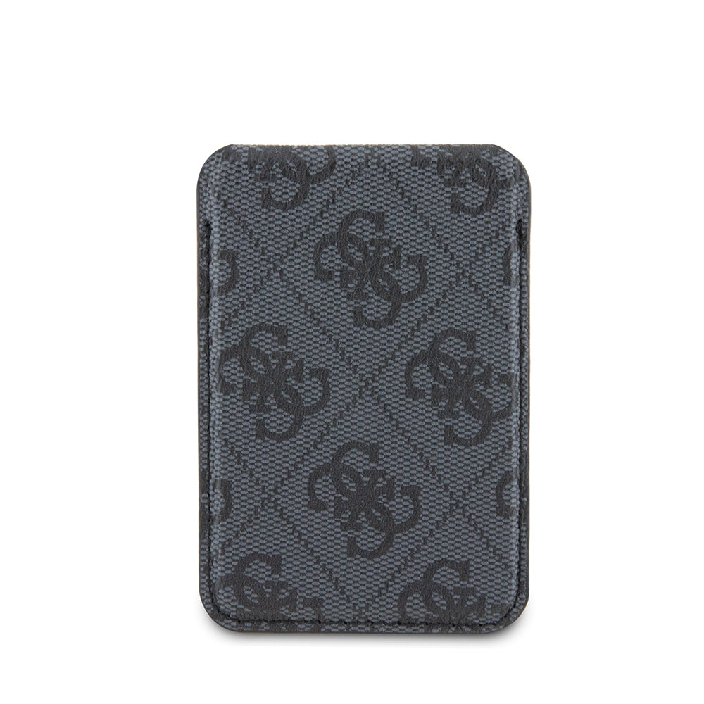 Guess Orijinal Lisanslı 4G Desenli Metal Script Logolu Magnetik Kartlık