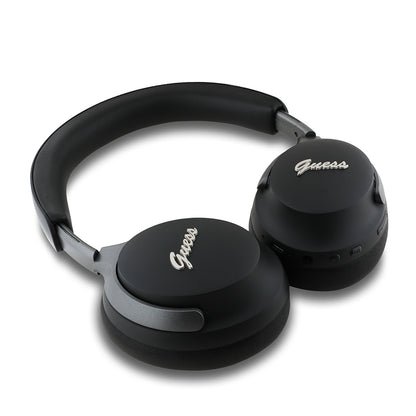 Guess Orijinal Lisanslı ANC/ENC Özellikli Metal Yazı Logolu Script Serisi Kulak Üstü Bluetooth Kulaklık v5.4