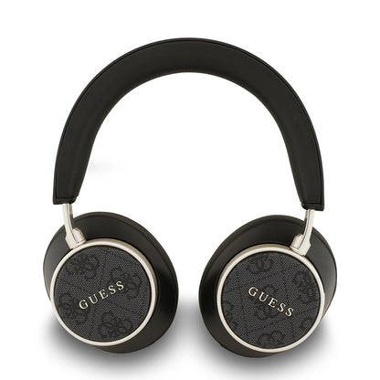 Guess Orijinal Lisanslı Ayarlanabilir 4G Desenli Metal Klasik Logolu Kulak Üstü Bluetooth Kulaklık