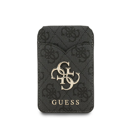 Guess Orijinal Lisanslı Aynalı Metal Büyük 4G Logolu Standlı Magnetik Kartlık