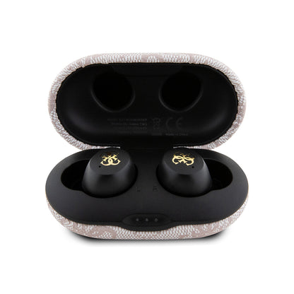 Guess Orijinal Lisanslı Klasik Metal Yazı Logolu TWS Kulak İçi Bluetooth Kulaklık