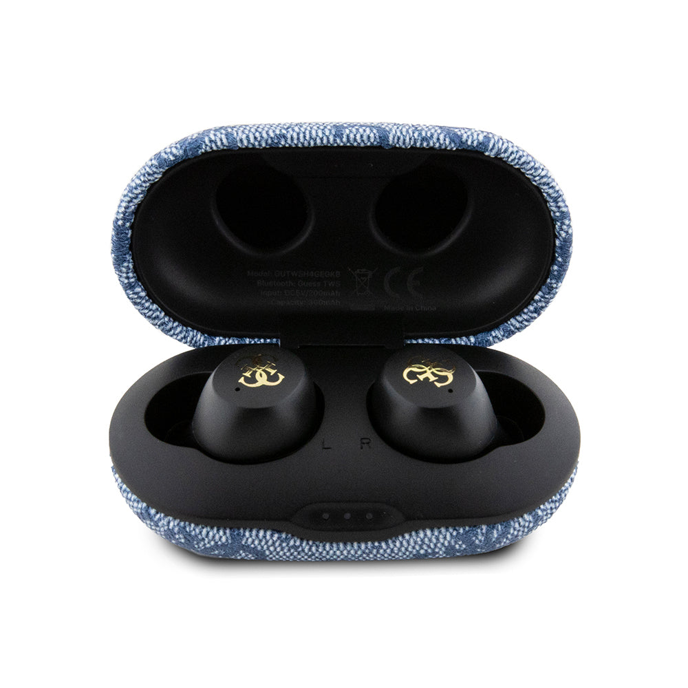 Guess Orijinal Lisanslı Klasik Metal Yazı Logolu TWS Kulak İçi Bluetooth Kulaklık