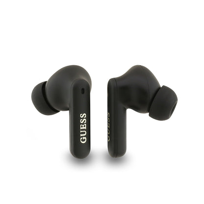 Guess Orijinal Lisanslı PU 4G Desenli Klasik Metal Yazı Logolu TWS Kulak İçi Bluetooth Kulaklık