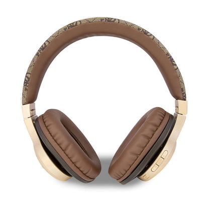 Guess Orijinal Lisanslı Script Gold Serisi Metal Yazı Logolu 4G Desenli Bluetooth Kulaklık