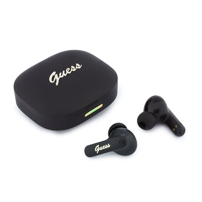 Guess Orijinal Lisanslı Script Metal Yazı Logolu TWS Kulak İçi Bluetooth Kulaklık