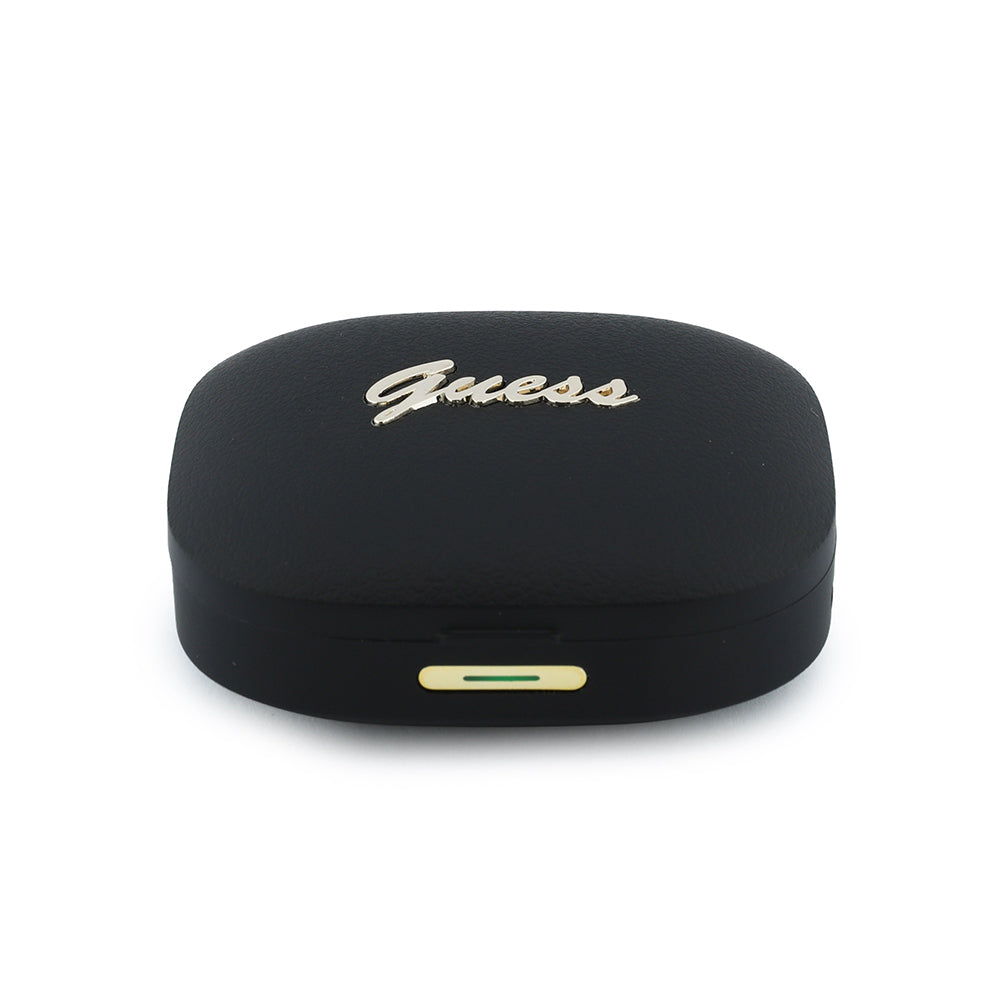 Guess Orijinal Lisanslı Script Metal Yazı Logolu TWS Kulak İçi Bluetooth Kulaklık