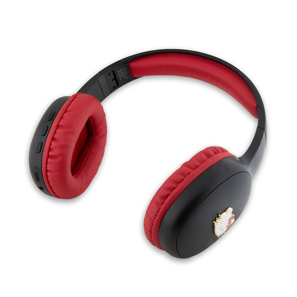 Hello Kitty Orijinal Lisanslı Ayarlanabilir Metal Kitty Logolu Oval Bluetooth 5.3 Kulaklık