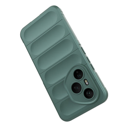 Honor 400 Pro Kılıf Esnek TPU Oyuklu Arka Yüzey Tasarımlı Zore Etnik Silikon Kılıf