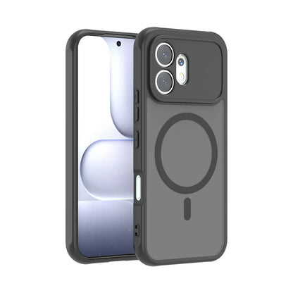 Honor 600 5G Kılıf M-Safe Şarj Özellikli Kamera Korumalı Zore Lunex Kılıf