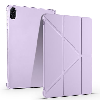 Honor Pad X8A Kılıf Zore Tri Folding Kalem Bölmeli Standlı Kılıf