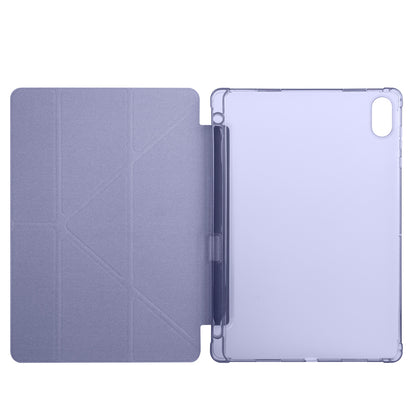 Honor Pad X8A Kılıf Zore Tri Folding Kalem Bölmeli Standlı Kılıf