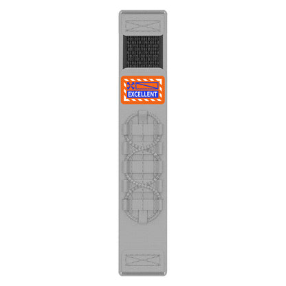 Huawei GT2 42mm Zore KRD-112 20mm Orbital Örgülü Halat Tasarımlı Naylon Kumaş Hasır Kordon