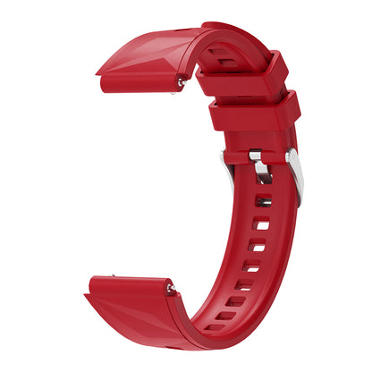 Huawei GT4 41mm Zore KRD-129 18mm Silikon Kordon Strap Kayış