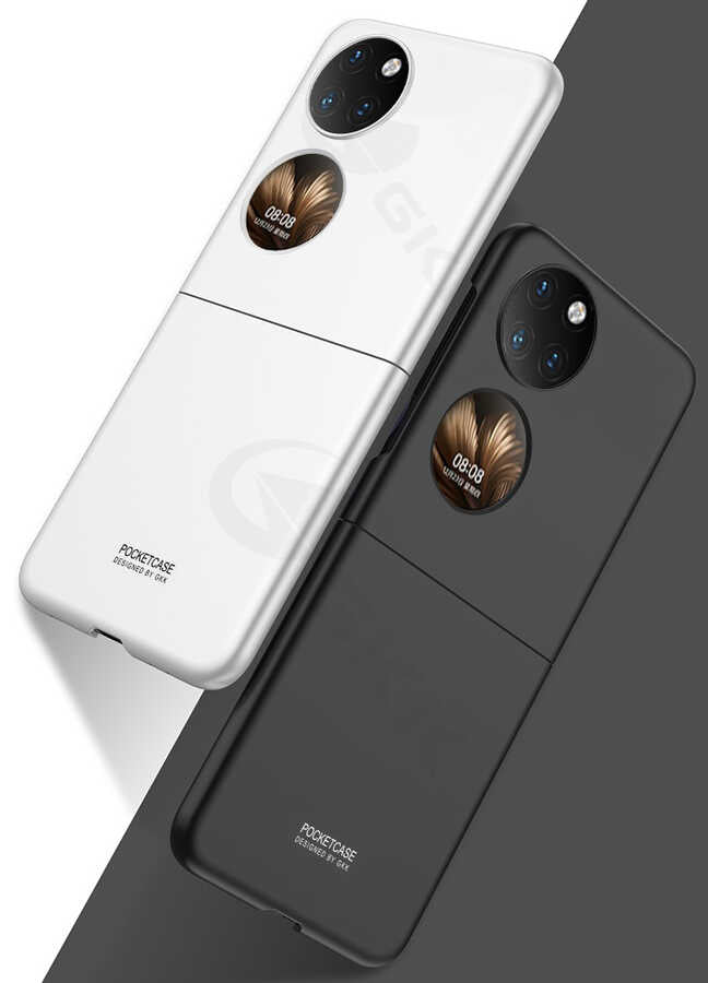 Huawei P50 Pocket Kılıf Zore Sert Kıpta Kılıf