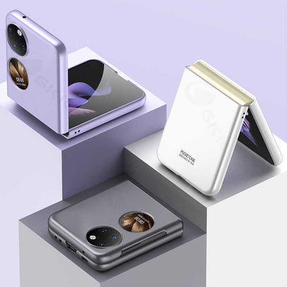 Huawei P50 Pocket Kılıf Zore Sert Kıpta Kılıf
