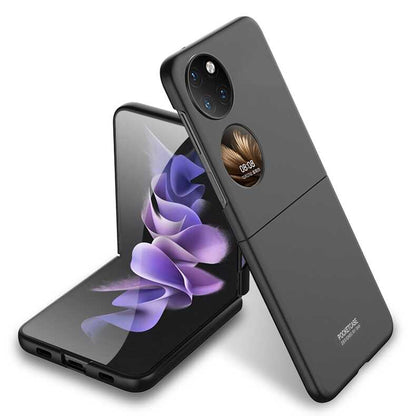 Huawei P50 Pocket Kılıf Zore Sert Kıpta Kılıf