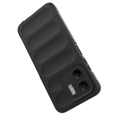 İnfinix Smart 9 Kılıf Esnek TPU Oyuklu Arka Yüzey Tasarımlı Zore Etnik Silikon Kılıf