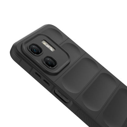 İnfinix Smart 9 Kılıf Esnek TPU Oyuklu Arka Yüzey Tasarımlı Zore Etnik Silikon Kılıf