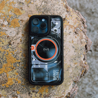 iPhone 14 Pro Max Kılıf Özelleştirilebilir 3 Fonksiyonlu Bluetooth Bağlantılı Bitmo Lab Bangcase Akıllı M-safe Kılıf