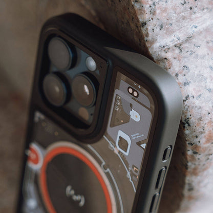 iPhone 15 Pro Max Kılıf Özelleştirilebilir 3 Fonksiyonlu Bluetooth Bağlantılı Bitmo Lab Bangcase Akıllı M-safe Kılıf