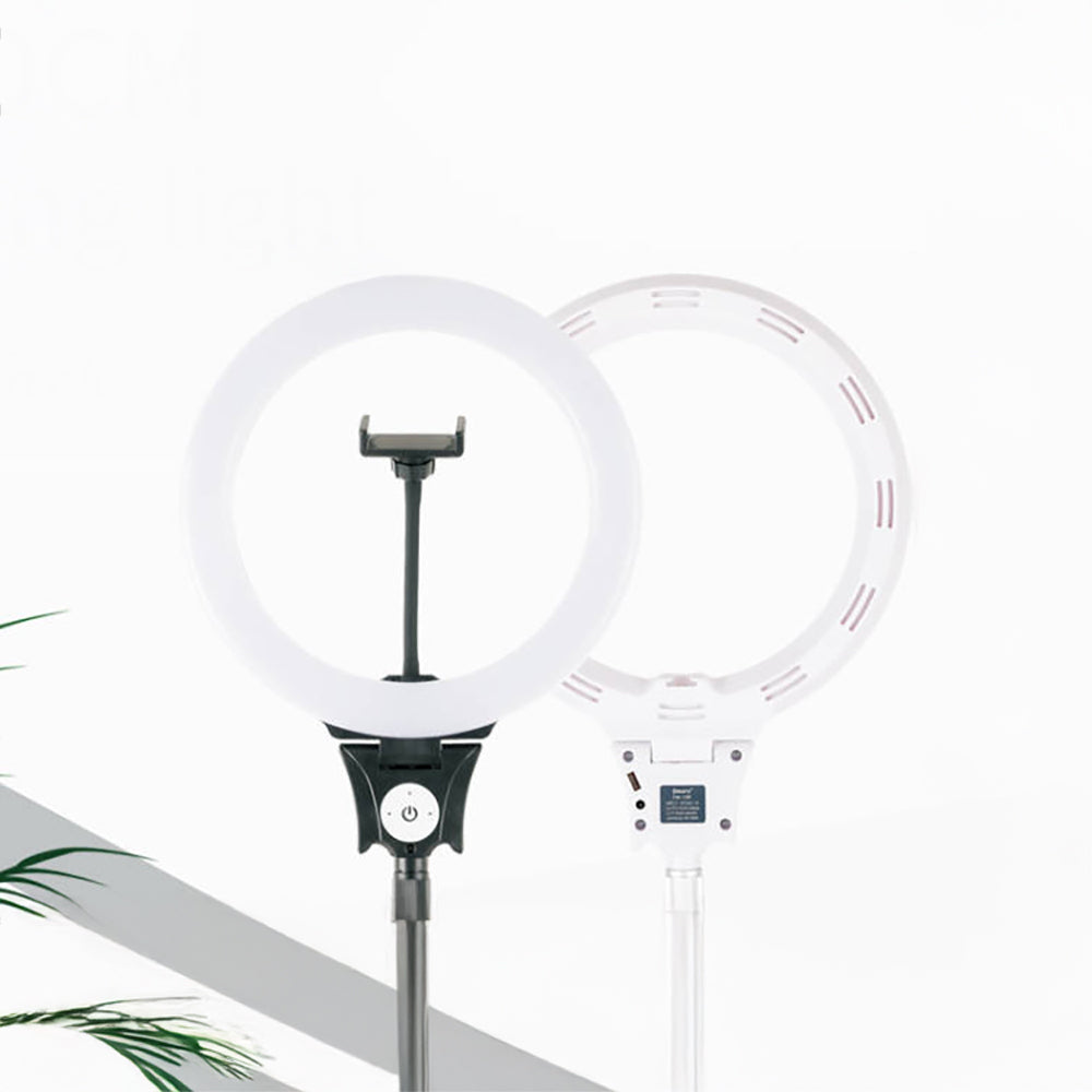 Jmary FM-12R Kumandalı 30cm Işıklı Telefon Tutucu Ring Light