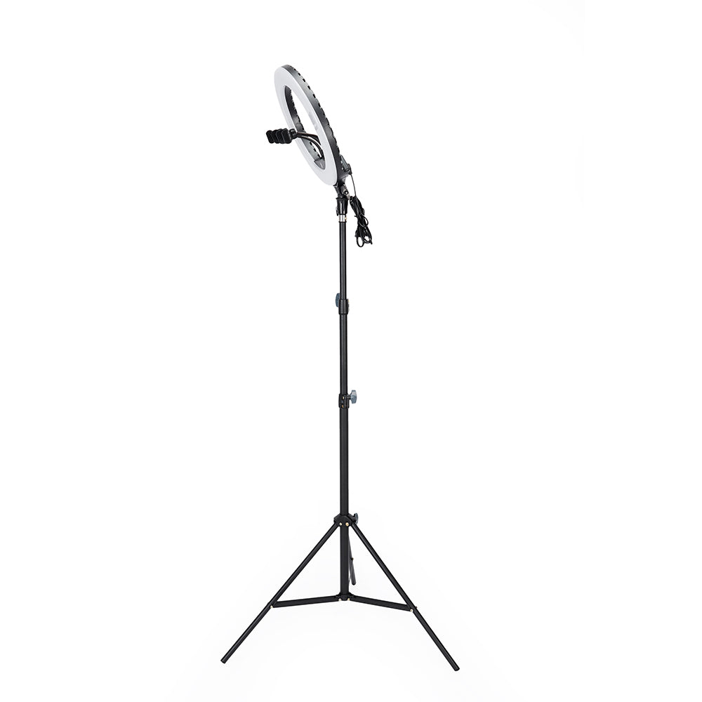 Jmary FM-14R Kumandalı 34cm Işıklı Telefon Tutucu Ring Light