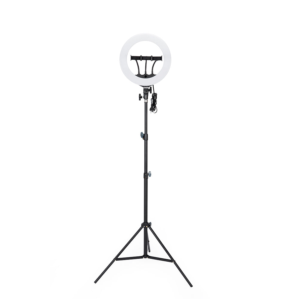 Jmary FM-14R Kumandalı 34cm Işıklı Telefon Tutucu Ring Light
