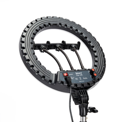 Jmary FM-14R Kumandalı 34cm Işıklı Telefon Tutucu Ring Light
