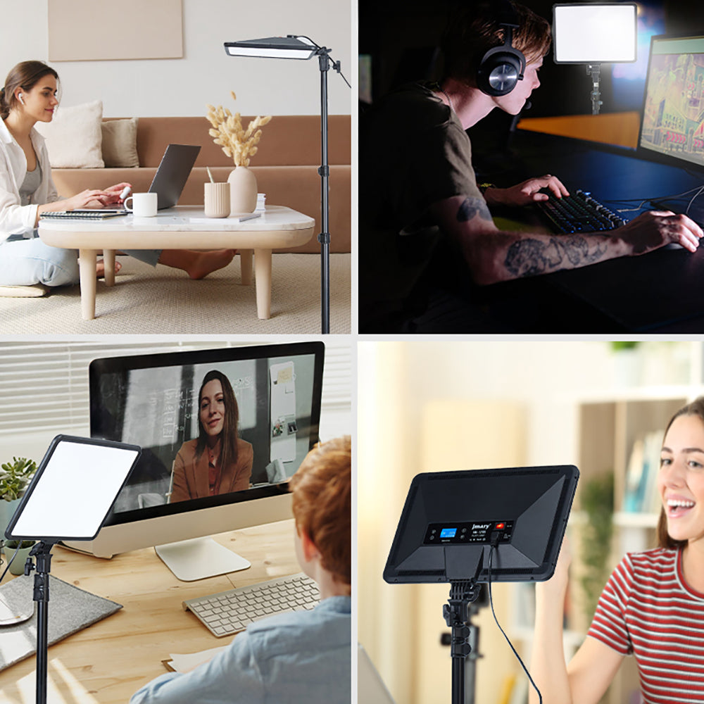 Jmary FM-17RS Uzaktan Kumandalı Dijital Göstergeli 17 inç LED Panel Video Işığı