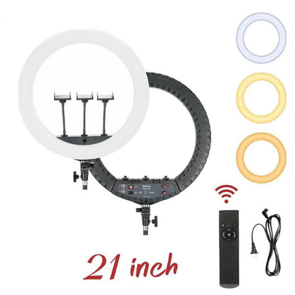 Jmary FM-21R Uzaktan Kumandalı 52cm Işıklı Telefon Tutucu Ring Light