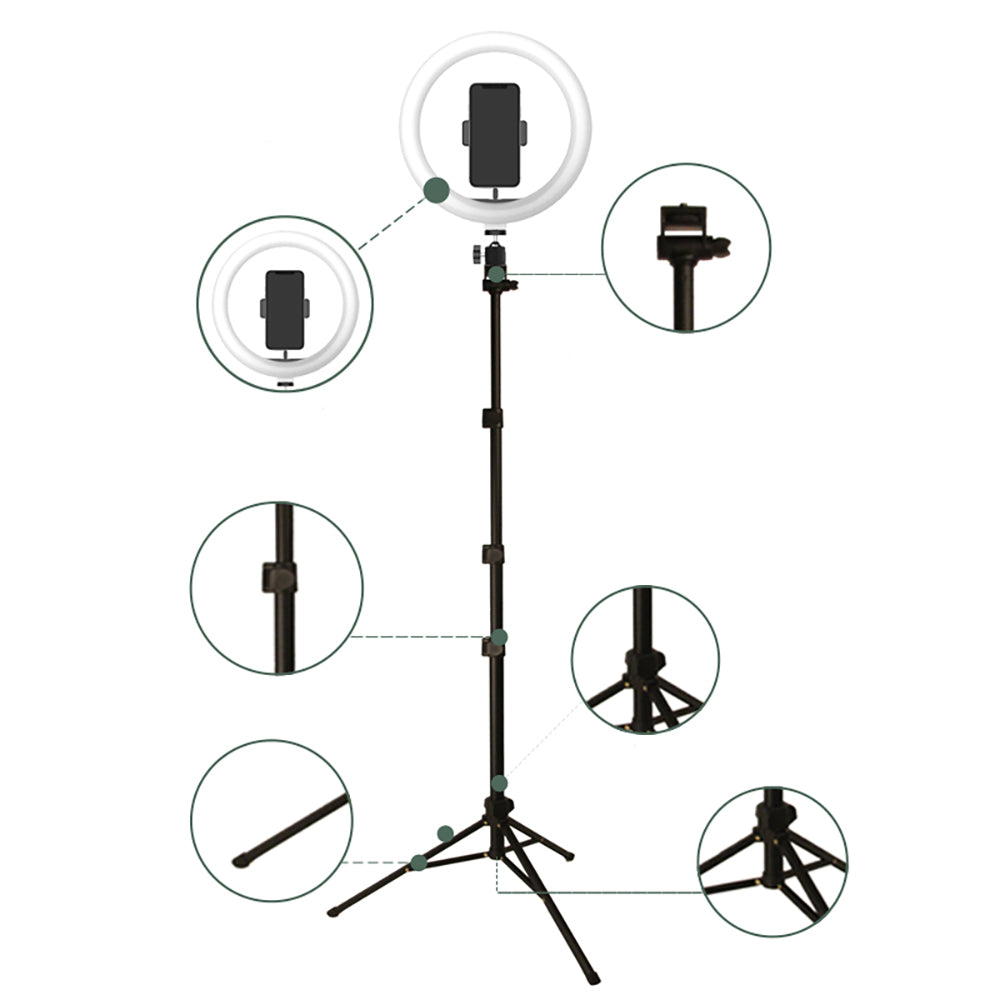 Jmary FM-536A Bluetooth Kumandalı Tripod Telefon Tutucu Ring Light