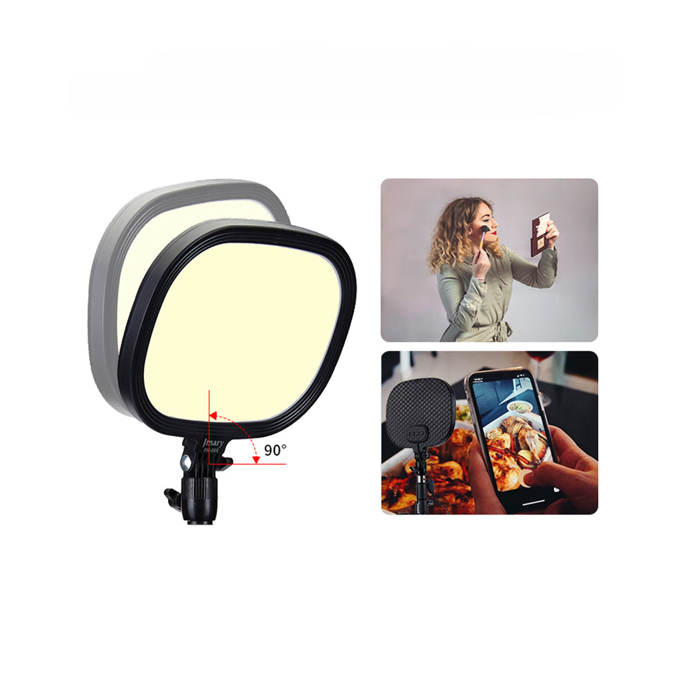 Jmary FM-58R Değiştirilebilir Ayaklı 9 inç LED Panel Aydınlatma Işığı