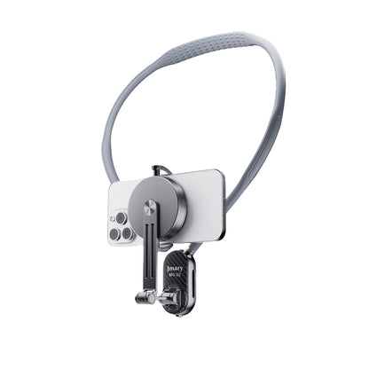 Jmary MG-02 2in1 Eller Serbest Magnetik Boyun Askılı Telefon Tutucu