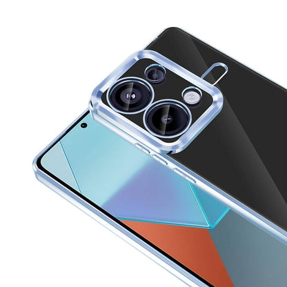 Xiaomi Redmi Note 13 Pro 4G Kılıf Kamera Korumalı Logo Gösteren Zore Omega Kılıf