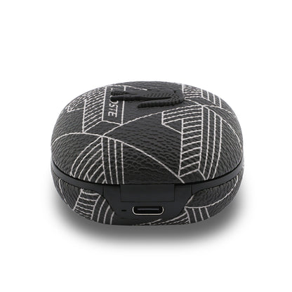 Lacoste Orijinal Lisanslı ANC/ENC Monogram Desenli TWS Kulak İçi Bluetooth Kulaklık v5.4