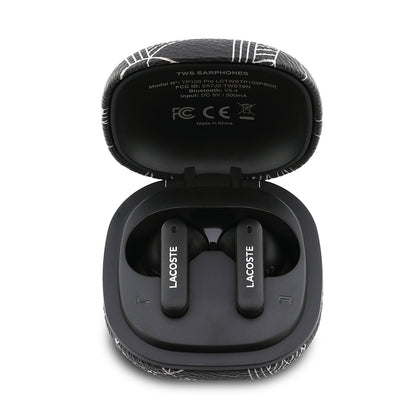 Lacoste Orijinal Lisanslı ANC/ENC Monogram Desenli TWS Kulak İçi Bluetooth Kulaklık v5.4