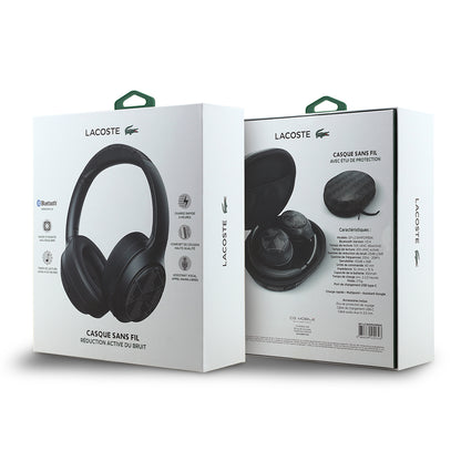 Lacoste Orijinal Lisanslı LH01 ANC Taşıma Çantalı Katlanabilir Kulak Üstü Bluetooth Kulaklık v5.4