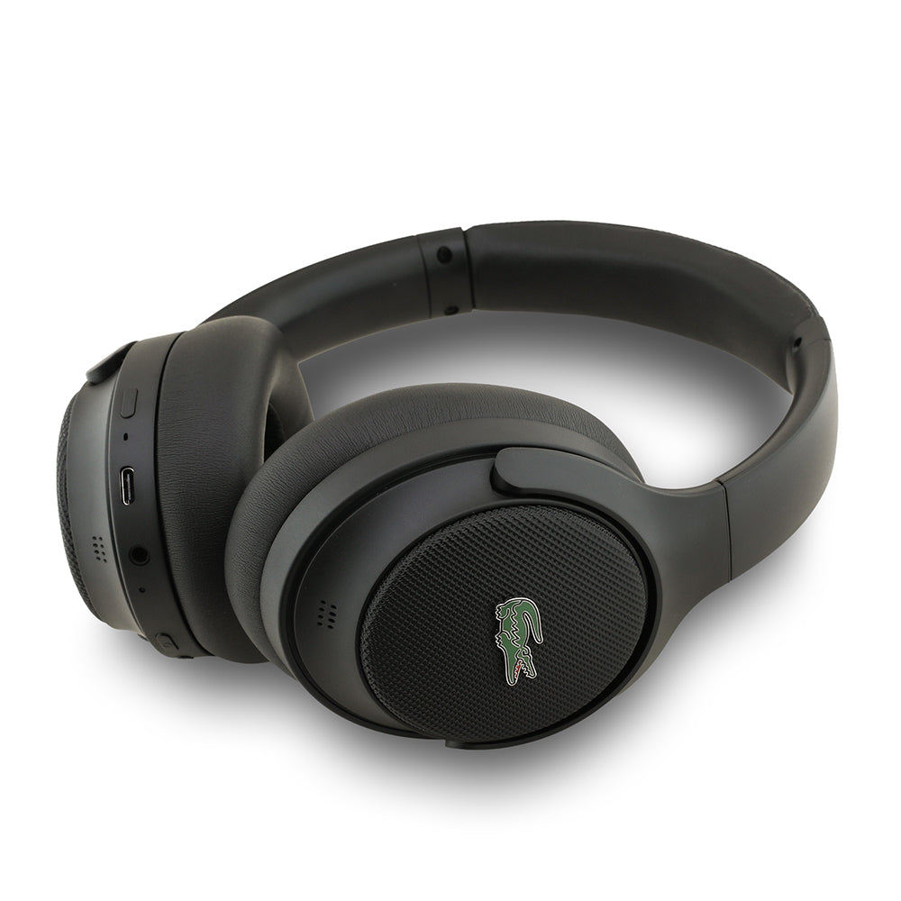Lacoste Orijinal Lisanslı LH01 ANC Taşıma Çantalı Katlanabilir Kulak Üstü Bluetooth Kulaklık v5.4