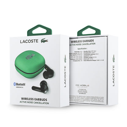Lacoste Orijinal Lisanslı Logolu ANC Özellikli TWS Kulak İçi Bluetooth Kulaklık